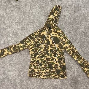 Obey camp zip up hoodie